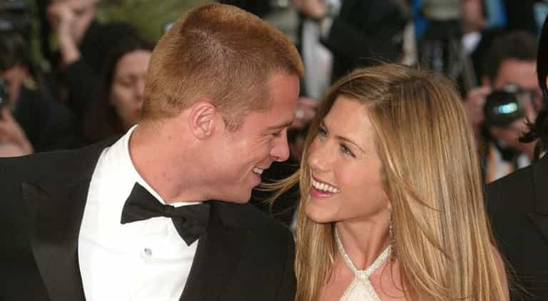 Brad Pitt celebrated Jennifer Aniston’s 50th birthday with LOADS of celebs last night Brad Pitt celebrated Jennifer Aniston’s 50th birthday with LOADS of celebs last night