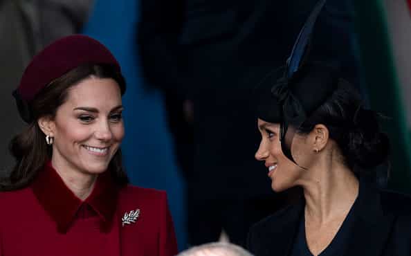 Here’s the reason why Meghan Markle always has to stand behind Kate Middleton Here’s the reason why Meghan Markle always has to stand behind Kate Middleton