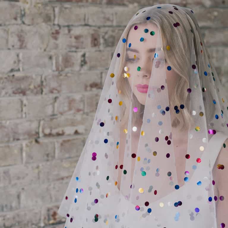 Rainbow veils perfect for brides who want something a little different Rainbow veils perfect for brides who want something a little different