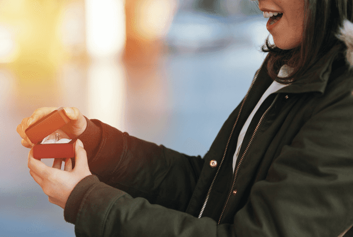 You’re going to see a lot more of this statement engagement ring style You’re going to see a lot more of this statement engagement ring style