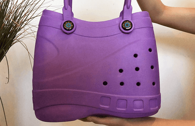 You can now get matching mum and daughter Croc handbags You can now get matching mum and daughter Croc handbags