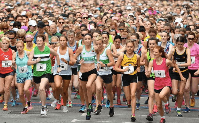 Over 30,000 to take part in VHI Women’s Mini Marathon in Dublin this afternoon Over 30,000 to take part in VHI Women’s Mini Marathon in Dublin this afternoon