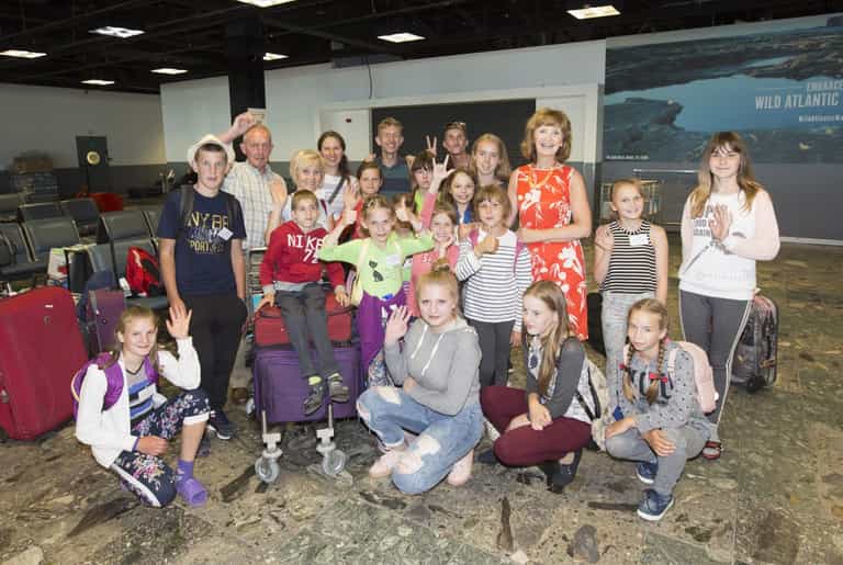 120 children from Chernobyl arriving in Ireland today for month-long respite 120 children from Chernobyl arriving in Ireland today for month-long respite