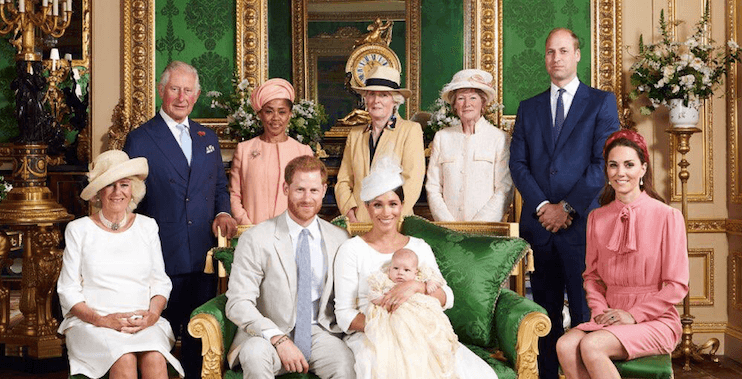 Everyone is saying the same thing about Prince William in Archie’s christening photo Everyone is saying the same thing about Prince William in Archie’s christening photo