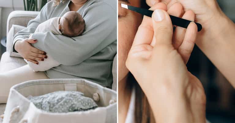 Mum slammed for admitting she plucks her baby’s eyebrows for ‘aesthetic reasons’ Mum slammed for admitting she plucks her baby’s eyebrows for ‘aesthetic reasons’
