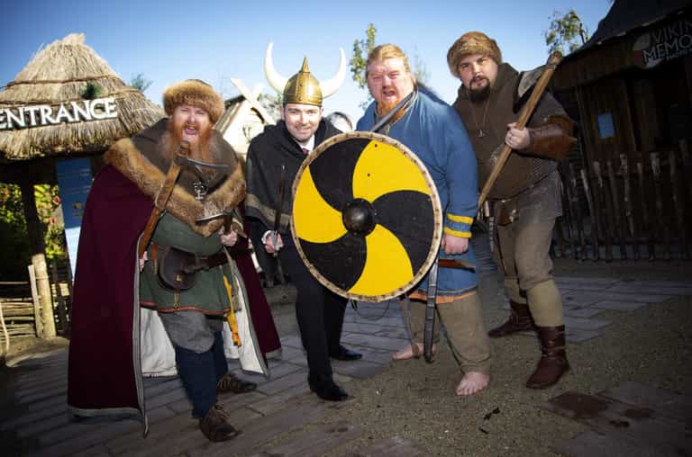 A brand new interactive Viking experience has been unveiled at Tayto Park A brand new interactive Viking experience has been unveiled at Tayto Park
