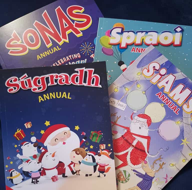 Folens goes green with the introduction of new recyclable Christmas annuals Folens goes green with the introduction of new recyclable Christmas annuals