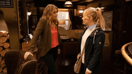 Emmerdale confirms Vanessa Woodfield and Charity Dingle are going to split up Emmerdale confirms Vanessa Woodfield and Charity Dingle are going to split up