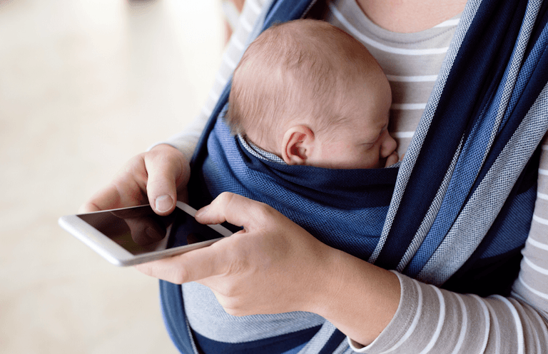 A hospital sign urging parents to stop looking at their phones has sparked some controversy A hospital sign urging parents to stop looking at their phones has sparked some controversy