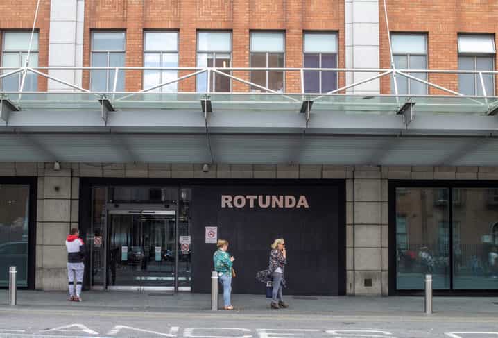 ‘One in a million’ identical triplets were born in the Rotunda Hospital yesterday ‘One in a million’ identical triplets were born in the Rotunda Hospital yesterday