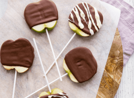 Feeling creative? Whip up some Butler’s chocolate apple lollipops, sure Feeling creative? Whip up some Butler’s chocolate apple lollipops, sure