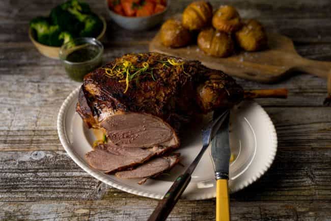 Stuck for Easter dinner? This lemon, rosemary, and salt-crusted lamb will have the whole family drooling Stuck for Easter dinner? This lemon, rosemary, and salt-crusted lamb will have the whole family drooling