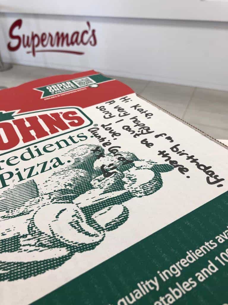 You can now send your loved one a personalised pizza message in Dublin, Cork, Galway, and Limerick You can now send your loved one a personalised pizza message in Dublin, Cork, Galway, and Limerick
