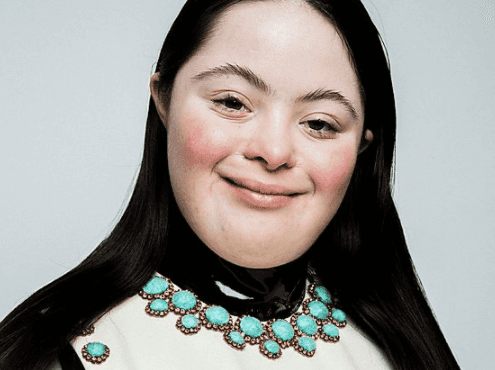 Teenage model with Down’s syndrome becomes first to pose for Gucci Beauty Teenage model with Down’s syndrome becomes first to pose for Gucci Beauty