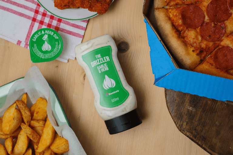 Domino’s creates limited edition ‘The Drizzler’ sauces and we need it in our lives Domino’s creates limited edition ‘The Drizzler’ sauces and we need it in our lives