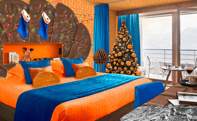 There’s a ‘Chocolate Orange’ themed hotel room and we need to book in now There’s a ‘Chocolate Orange’ themed hotel room and we need to book in now