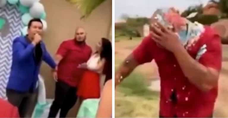 Husband tells baby shower guests that his wife is pregnant with another man’s child Husband tells baby shower guests that his wife is pregnant with another man’s child