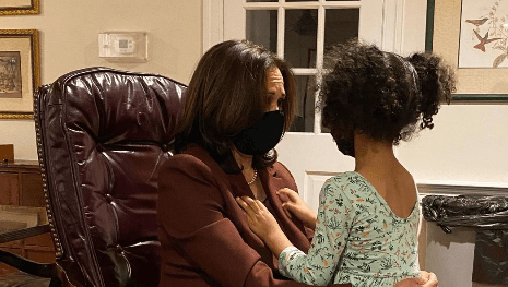 Kamala Harris’ four year old niece knows she’ll be president one day Kamala Harris’ four year old niece knows she’ll be president one day