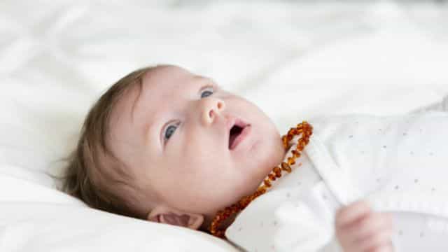 Does your baby wear a teething necklace? Here is why you should rethink that Does your baby wear a teething necklace? Here is why you should rethink that