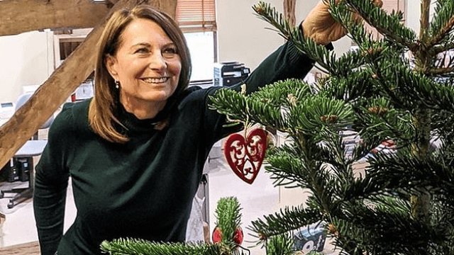 Carol Middleton has a Christmas morning hack we are totally planning on stealing this year Carol Middleton has a Christmas morning hack we are totally planning on stealing this year