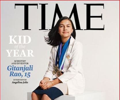 15 year old scientist named as TIME’s first Kid of the Year 15 year old scientist named as TIME’s first Kid of the Year