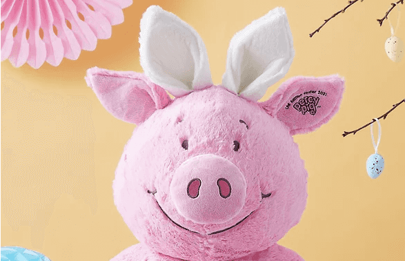 The giant Percy Pig soft toy is back at M&S – and this time, he has an Easter twist The giant Percy Pig soft toy is back at M&S – and this time, he has an Easter twist