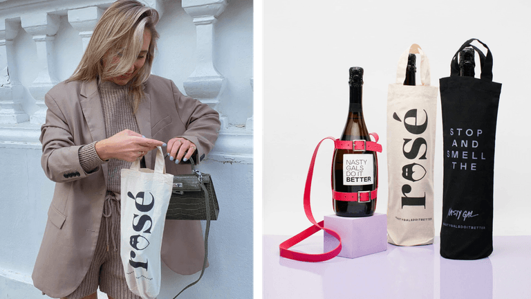 Tote bags for your wine exist and we’re going to need one ASAP! Tote bags for your wine exist and we’re going to need one ASAP!