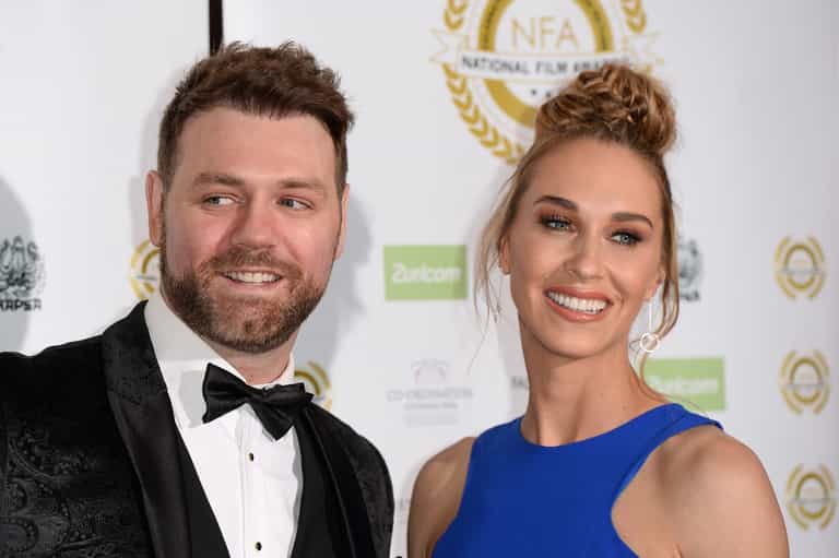 Brian McFadden and Danielle Parkinson welcome first child together Brian McFadden and Danielle Parkinson welcome first child together