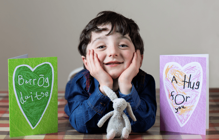 A Hug For You: Adam King and his dad are writing a children’s book telling the story of the Virtual Hug A Hug For You: Adam King and his dad are writing a children’s book telling the story of the Virtual Hug