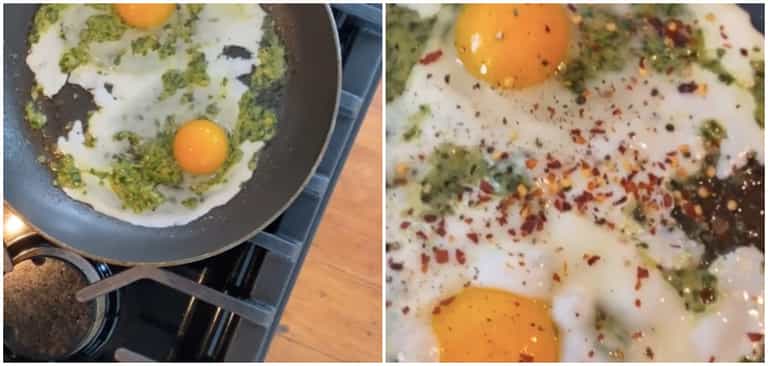 Pesto eggs are TikTok’s latest viral food trend – and you need to try them Pesto eggs are TikTok’s latest viral food trend – and you need to try them