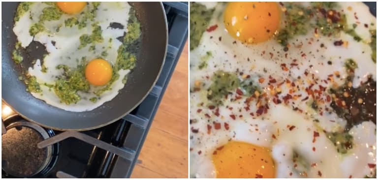 Pesto eggs are TikTok’s latest viral food trend – and you need to try them Pesto eggs are TikTok’s latest viral food trend – and you need to try them