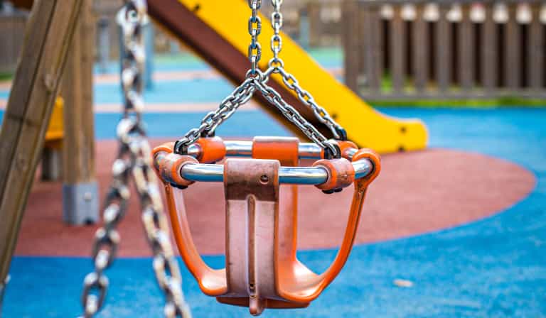 Three-year-old girl fatally injured in playground accident where dad fell on top of her Three-year-old girl fatally injured in playground accident where dad fell on top of her