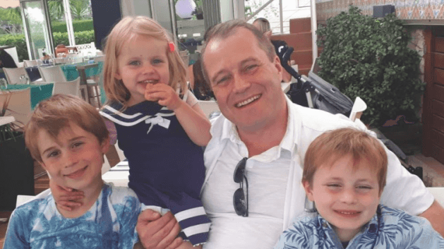 Andrew McGinley doesn’t “feel like a dad anymore” after tragic deaths of children Andrew McGinley doesn’t “feel like a dad anymore” after tragic deaths of children