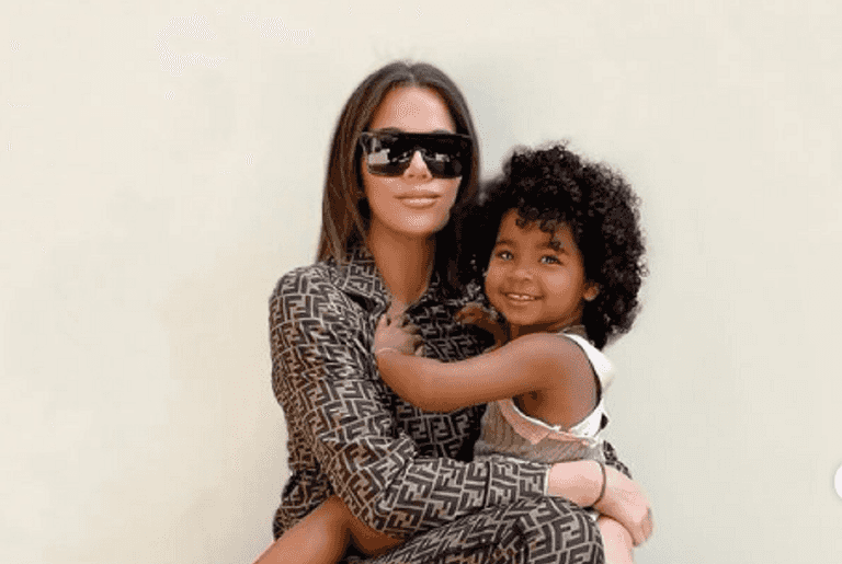 Khloe Kardashian mom-shamed for carrying her three-year-old daugher True Khloe Kardashian mom-shamed for carrying her three-year-old daugher True