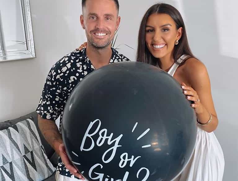 It’s a… Influencer Terrie McEvoy announces her baby’s gender. It’s a… Influencer Terrie McEvoy announces her baby’s gender.