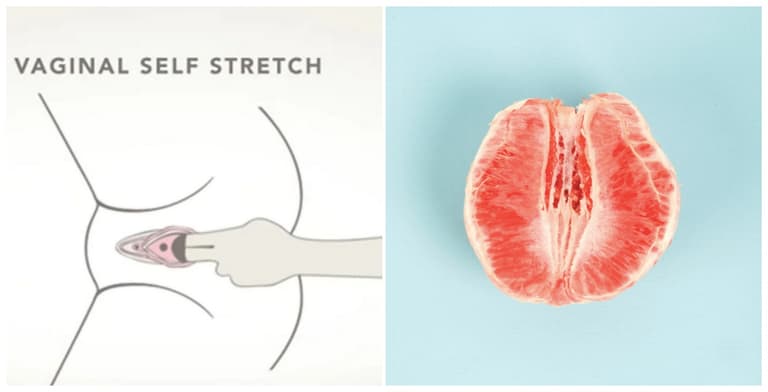 A graphic video explains why ‘vaginal stretching’ can help with the pain of childbirth A graphic video explains why ‘vaginal stretching’ can help with the pain of childbirth