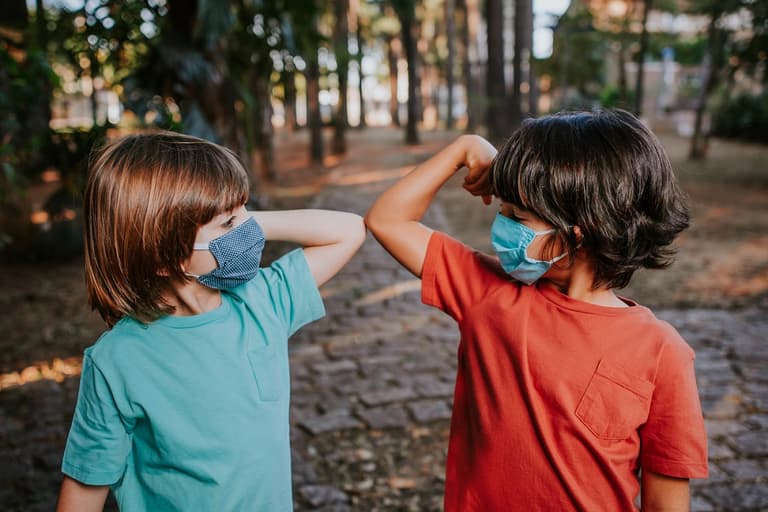 Face coverings might become compulsory for children under 13 Face coverings might become compulsory for children under 13