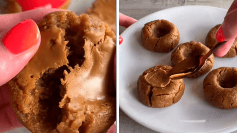 You need to try this three ingredient Biscoff cookie recipe You need to try this three ingredient Biscoff cookie recipe