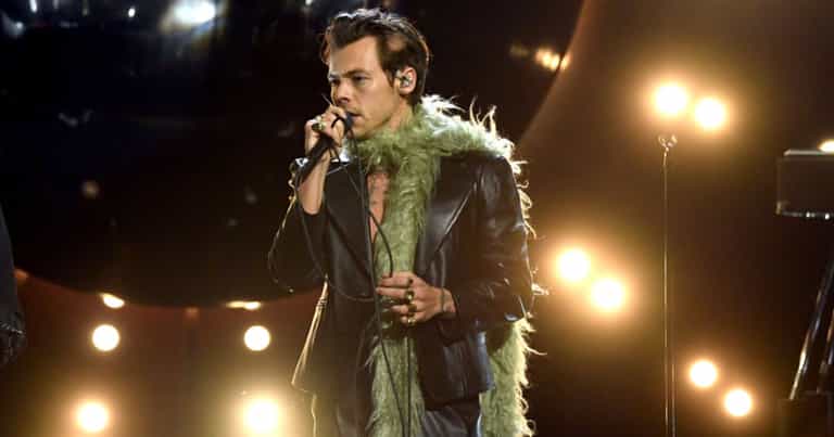 Harry Styles pauses gig to help pregnant fan with gender reveal Harry Styles pauses gig to help pregnant fan with gender reveal