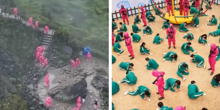 Squid Game fans mistake Niagra Falls footage for season 2 film set Squid Game fans mistake Niagra Falls footage for season 2 film set