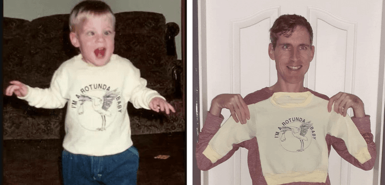Former Rotunda preemie shares heartwarming throwback reenactment photos Former Rotunda preemie shares heartwarming throwback reenactment photos
