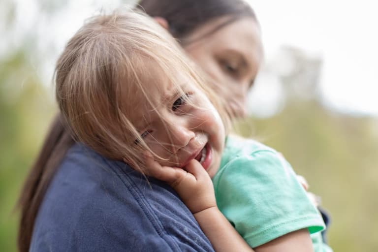 Mum begs people not to kiss babies after herpes virus makes daughter severely ill Mum begs people not to kiss babies after herpes virus makes daughter severely ill