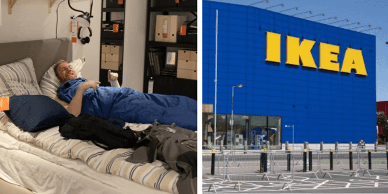 Shoppers have a big sleepover in Ikea after being snowed in Shoppers have a big sleepover in Ikea after being snowed in