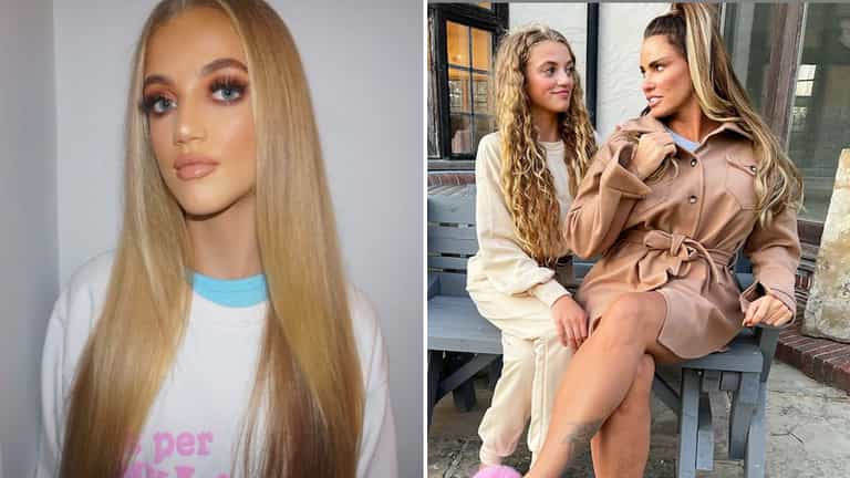 Katie Price’s daughter tests positive for Covid after admitting she wanted to get it Katie Price’s daughter tests positive for Covid after admitting she wanted to get it