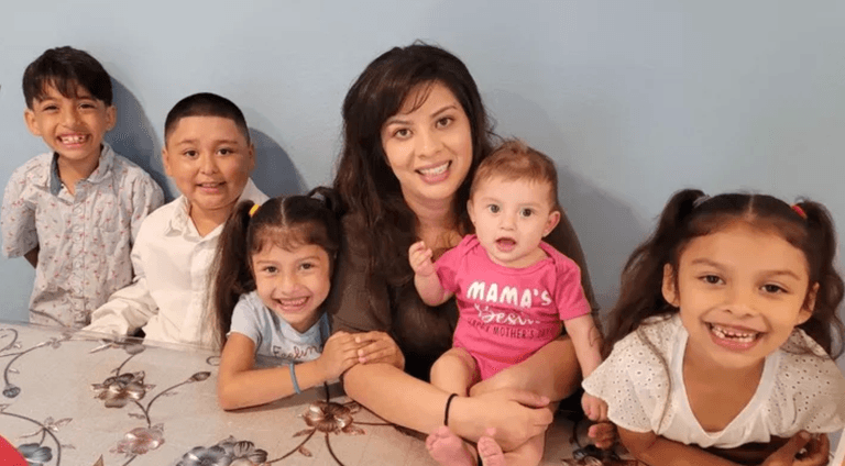 Mum-of-five tragically dies after falling out of party bus Mum-of-five tragically dies after falling out of party bus
