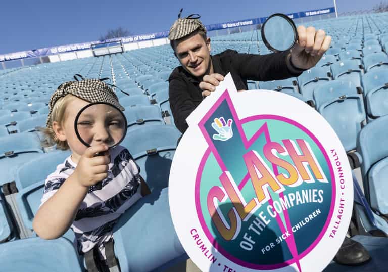 Jamie Heaslip launches ‘Clash of the Companies’ challenge for sick children Jamie Heaslip launches ‘Clash of the Companies’ challenge for sick children