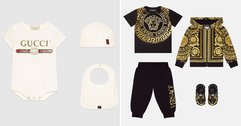 UK baby has designer wardrobe full of Gucci and Versace – while his mum shops at Primark UK baby has designer wardrobe full of Gucci and Versace – while his mum shops at Primark