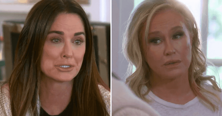 Sisters Kathy Hilton and Kyle Richards go at it in Real Housewives of Beverly Hills trailer Sisters Kathy Hilton and Kyle Richards go at it in Real Housewives of Beverly Hills trailer