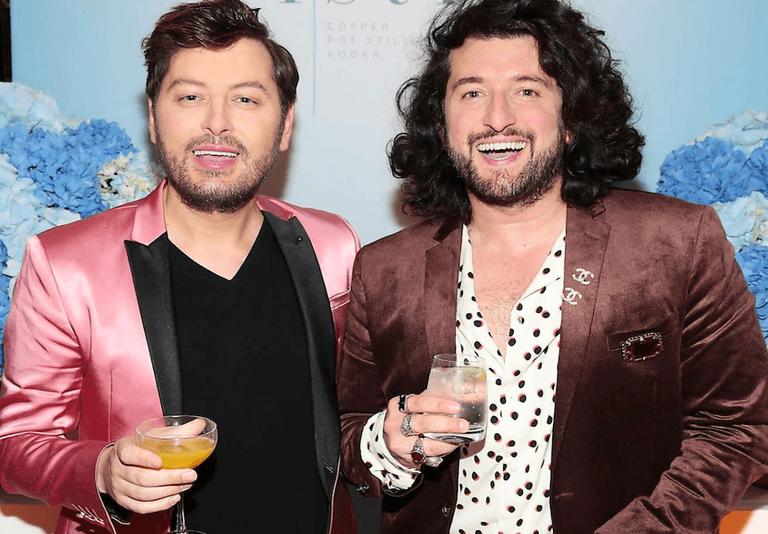 Brian Dowling and Arthur Gourounlian expecting their first child together Brian Dowling and Arthur Gourounlian expecting their first child together