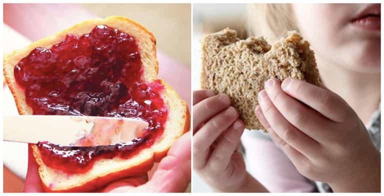 Parents told to stop giving their children jam sandwiches in their lunchboxes Parents told to stop giving their children jam sandwiches in their lunchboxes
